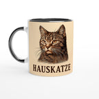 Hauskatze Tasse für Katzenliebhaber – Classic Cat Mug für echte Stubentiger-Fans & Tierfreunde