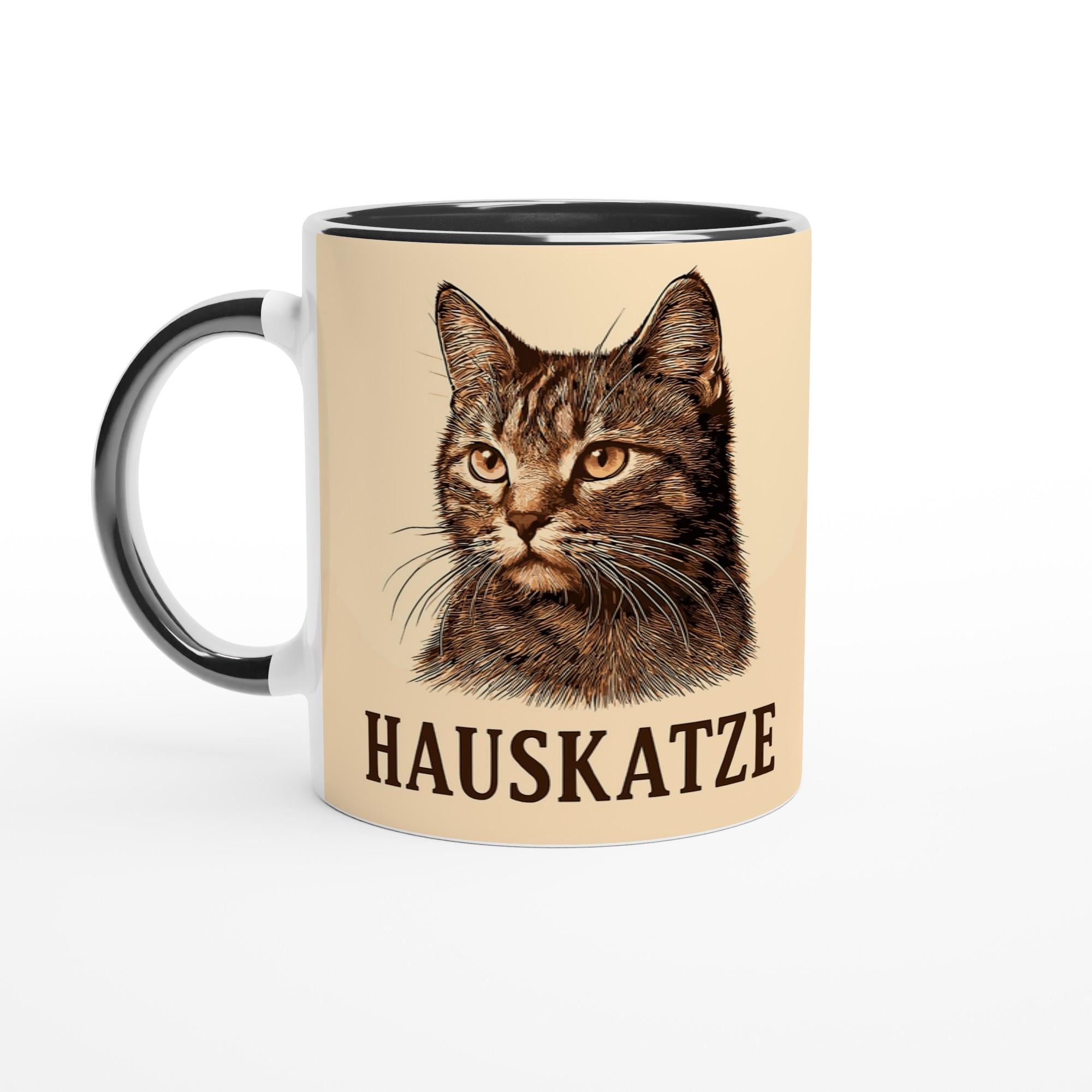 Hauskatze Tasse für Katzenliebhaber – Classic Cat Mug für echte Stubentiger-Fans & Tierfreunde
