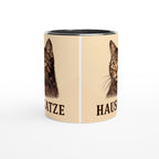 Hauskatze Tasse für Katzenliebhaber – Classic Cat Mug für echte Stubentiger-Fans & Tierfreunde