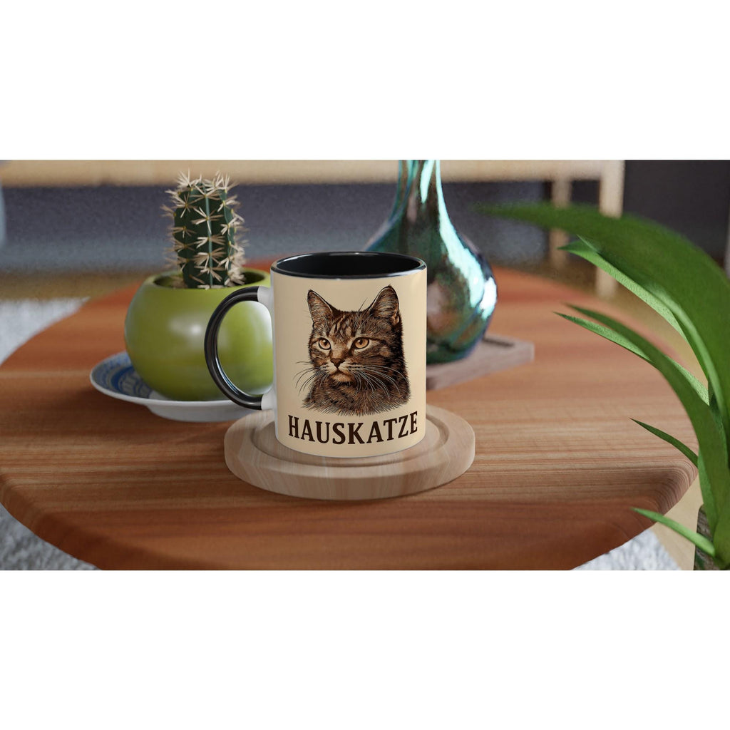 Hauskatze Tasse für Katzenliebhaber – Classic Cat Mug für echte Stubentiger-Fans & Tierfreunde