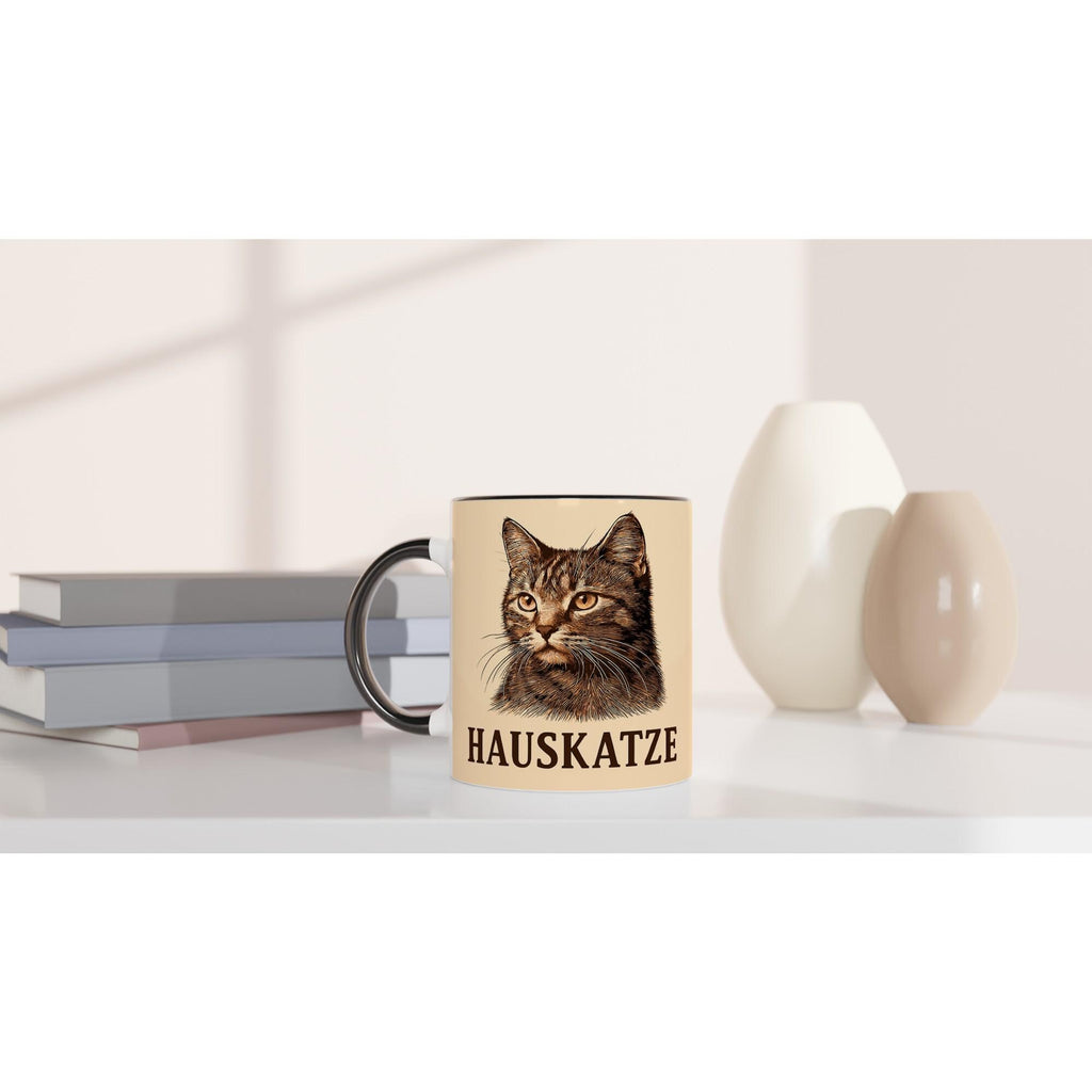 Hauskatze Tasse für Katzenliebhaber – Classic Cat Mug für echte Stubentiger-Fans & Tierfreunde