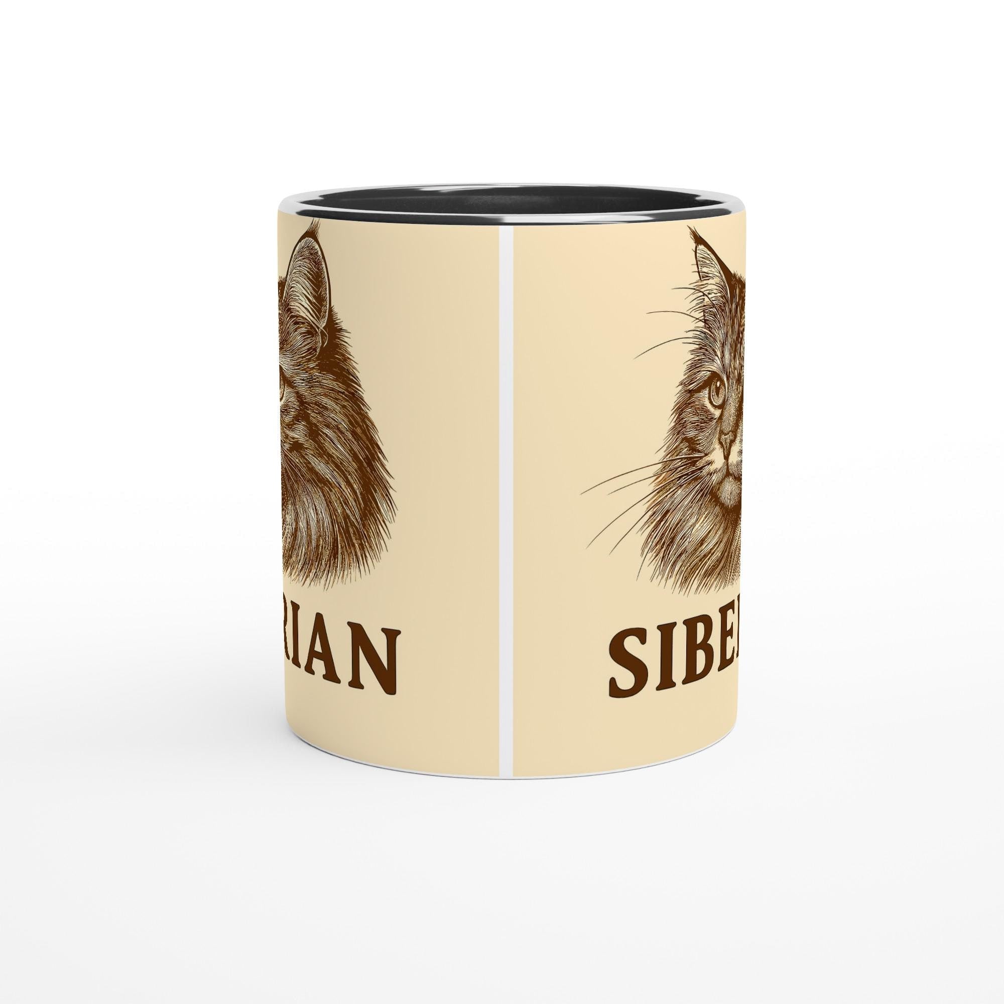 Sibirische Katze Tasse für Katzenliebhaber – Siberian Cat Mug für echte Waldkatzen-Fans & Tierfreunde