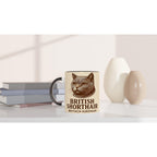 Britisch Kurzhaar Tasse für Katzenliebhaber – British Shorthair Mug für Plüschkugel-Fans & Edelkatzenfreunde