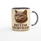Britisch Kurzhaar Tasse für Katzenliebhaber – British Shorthair Mug für Plüschkugel-Fans & Edelkatzenfreunde