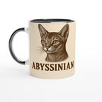 Abessinier Katze Tasse für Katzenliebhaber – Abyssinian Cat Mug für aktive Eleganz-Fans & Tierfreunde