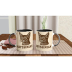 Abessinier Katze Tasse für Katzenliebhaber – Abyssinian Cat Mug für aktive Eleganz-Fans & Tierfreunde