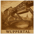 DIE WUPPERTALER SCHWEBEBAHN - Fine Art Poster