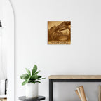 DIE WUPPERTALER SCHWEBEBAHN - Fine Art Poster