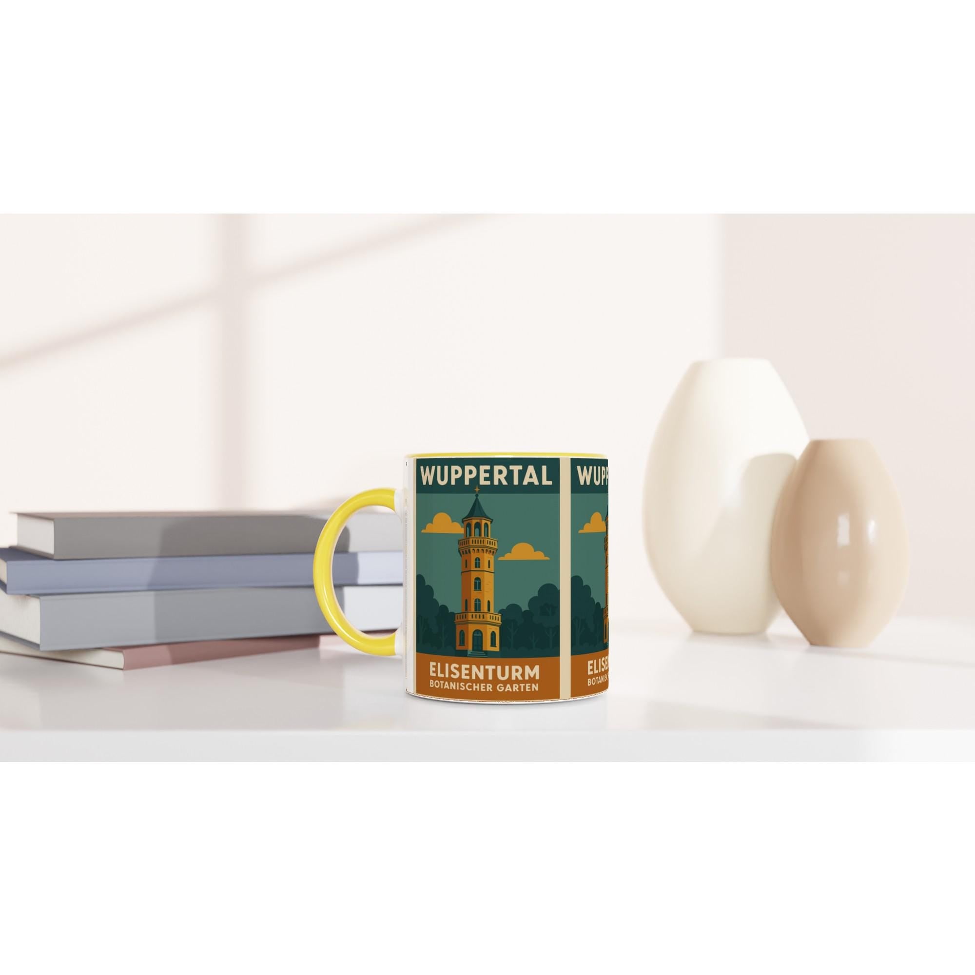 Wuppertal Botanischer Garten Retro Tasse | Vintage Reiseplakat Design | Wuppertal Geschenk | Stadtmotiv Kaffeetasse