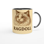 Ragdoll Katze Tasse für Katzenliebhaber – Ragdoll Cat Mug für Kuschelriesen-Fans & Edelkatzenfreunde