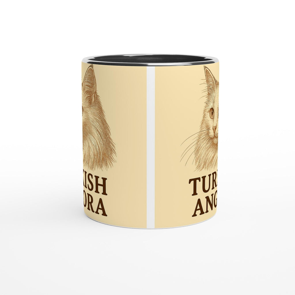 Angora Katze Tasse für Katzenliebhaber – Turkish Angora Mug für Flauschkönigin-Fans & Edelkatzenfreunde