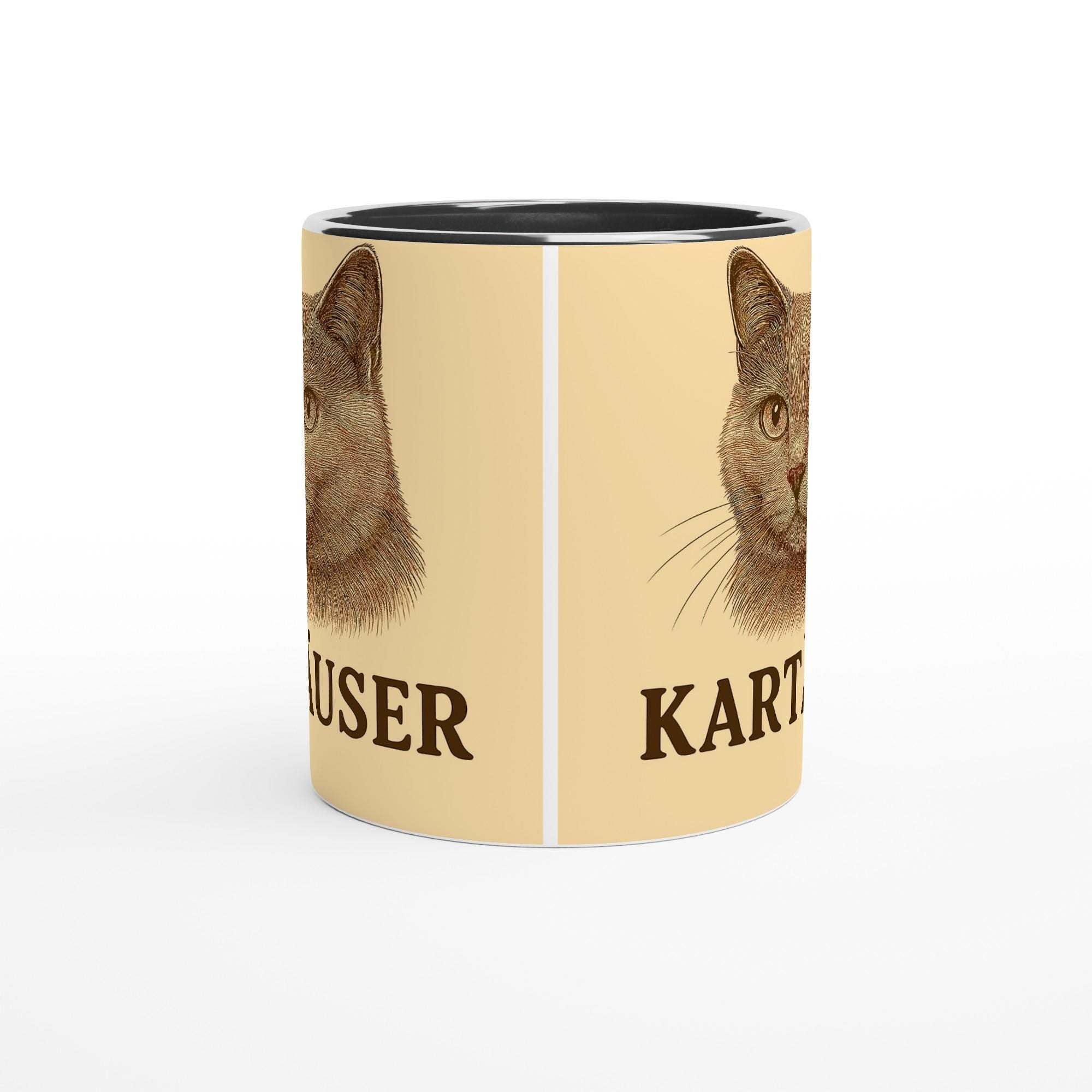 Kartäuser (Chartreux) Katze Tasse für Katzenliebhaber – Blue Grey Cat Mug für Charmeur-Fans & Edelkatzenfreunde