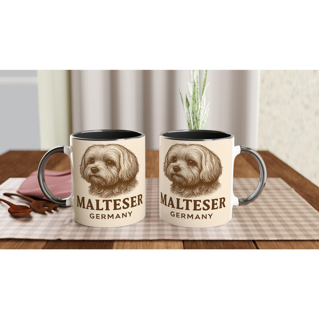Malteser Hund Tasse für Hundeliebhaber – Maltese Dog Mug für Flauschzwerg-Fans & Hundefreunde