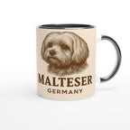 Malteser Hund Tasse für Hundeliebhaber – Maltese Dog Mug für Flauschzwerg-Fans & Hundefreunde