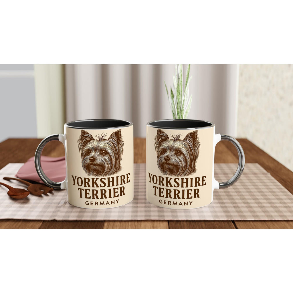 Yorkshire Terrier Hund Tasse für Hundeliebhaber – Yorkie Dog Mug für Mini-Löwen-Fans & Hundefreunde