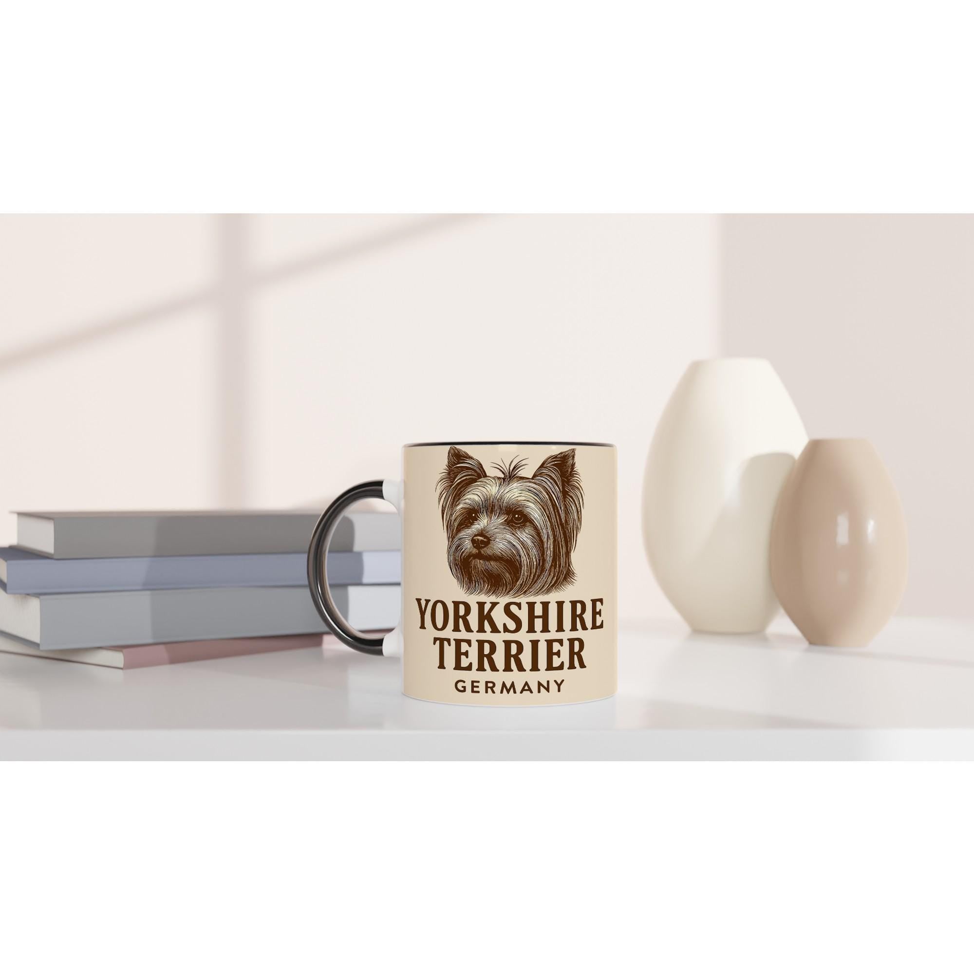 Yorkshire Terrier Hund Tasse für Hundeliebhaber – Yorkie Dog Mug für Mini-Löwen-Fans & Hundefreunde