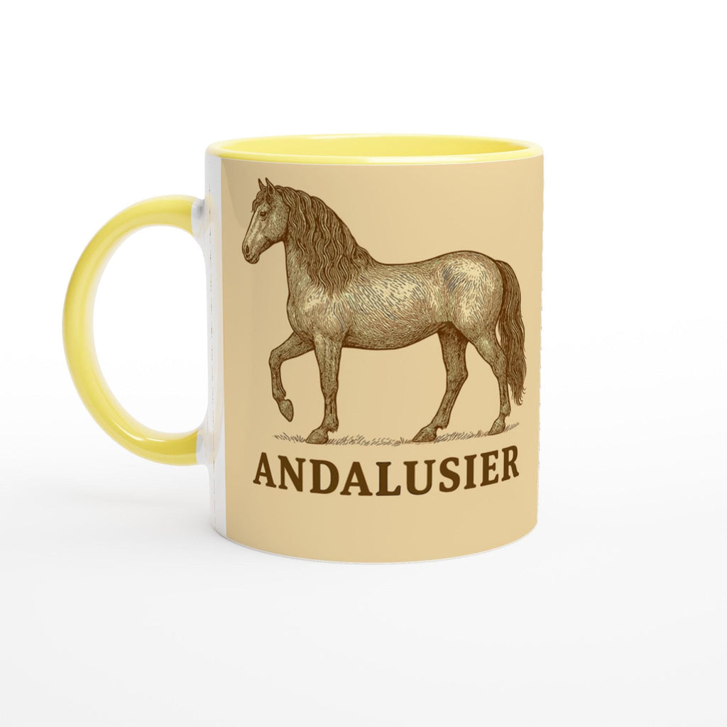 Andalusier – Elegantes Spanisches Pferdemotiv | Barockpferd Artwork | Iberian Horse Art Print | Geschenk für Pferdeliebhaber
