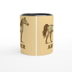 Araber – Elegantes Arabisches Pferdemotiv | Arabian Horse Artwork | Oriental Horse Silhouette | Geschenk für Pferdeliebhaber