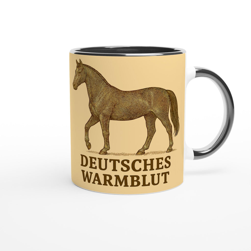 Deutsches Warmblut – Elegantes Sportpferd Motiv Warmblood Horse Artwork | Dressur & Springpferd Illustration | Geschenk für Pferdeliebhaber