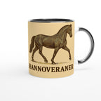 Hannoveraner – Edles Deutsches Warmblut Motiv | Hanoverian Horse Artwork | Sportpferd Illustration | Geschenk für Pferdeliebhaber