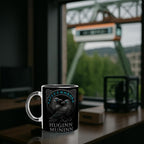 Huginn & Muninn – Odins Raben Motiv | Nordische Mythologie Illustration | Viking Raven Artwork | Black Edition