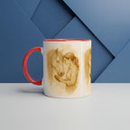 Mädchen und Pferd – Zarte Pferdeliebe Illustration auf Keramiktasse | Geschenk für Reiterinnen & Pferdefans