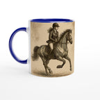 Geschenk für Reiterinnen Dressur & Reitsport Illustration