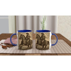 Western Reiter Tasse – Cowboy auf Pferd · · Geschenk für Westernreiter & Ranch Fans
