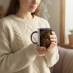 Golden Grace – Pferdeporträt Tasse | Geschenk für Pferdeliebhaber & Reiterinnen