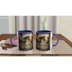 Stille Verbindung – Tasse mit Reiterin & Pferd, Stallmotiv, Geschenk für Pferdeliebhaberinnen