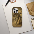 Hochwertige stoßfeste Handyhülle mit elegantem Pferdemotiv. Perfekt für Reiterinnen, Pferdefans und als Geschenk.