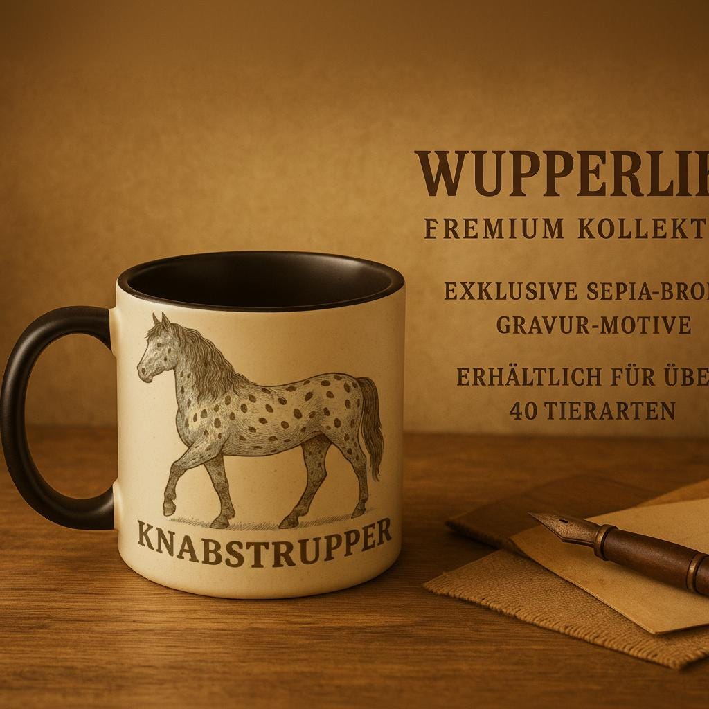 Knabstrupper – Geflecktes Pferdemotiv | Spotted Horse Artwork | Dänische Pferde Illustration | Geschenk für Pferdeliebhaber