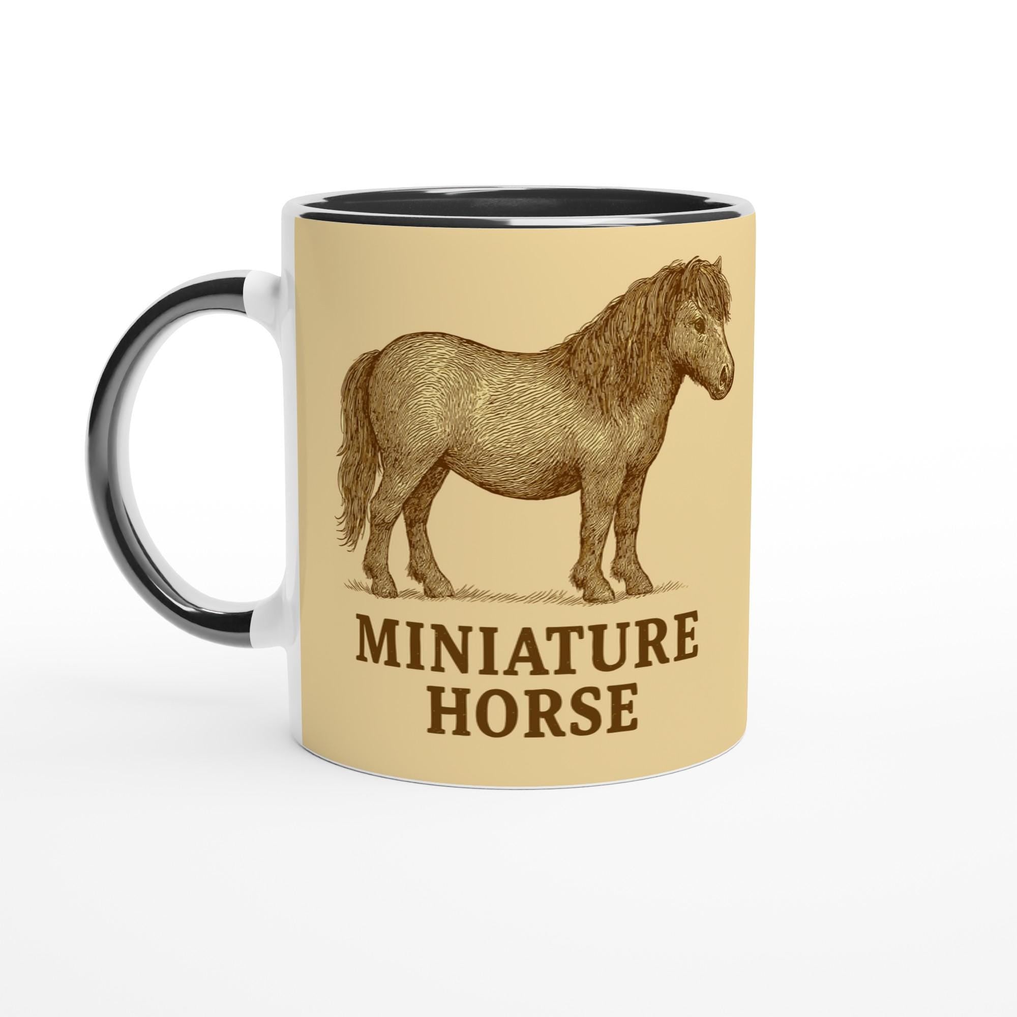 Miniature Horse – Zartes Miniaturpferd Motiv | Mini Horse Artwork | Liebevolle Pferde Illustration | Geschenk für Pferdeliebhaber