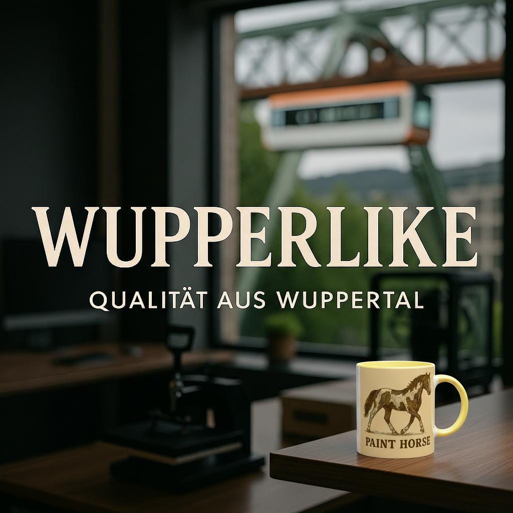 Paint Horse – Western Pferdemotiv | Pinto Horse Artwork | Spotted Horse Illustration | Geschenk für Pferdeliebhaber & Westernfans