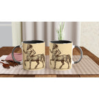 Zentaur – Mythologisches Mensch-Pferd Motiv | Elegantes Centaur Artwork | Mystische Silhouette | Fantasy Illustration