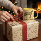 Thoroughbred – Elegantes Englisches Vollblut Motiv | Racehorse Artwork | Athletische Pferde-Illustration | Geschenk für Pferdeliebhaber