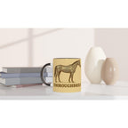 Thoroughbred – Elegantes Englisches Vollblut Motiv | Racehorse Artwork | Athletische Pferde-Illustration | Geschenk für Pferdeliebhaber