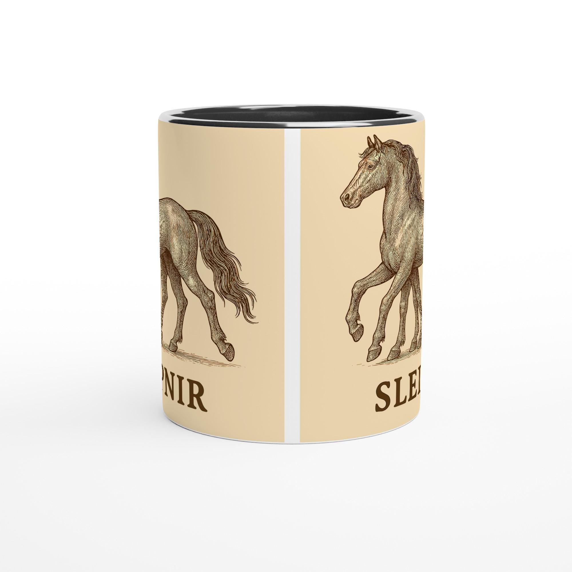 Sleipnir – Nordisches Mythologie Motiv | Odins Achtbeiniges Pferd | Viking & Norse Artwork | Mystische Pferde Illustration