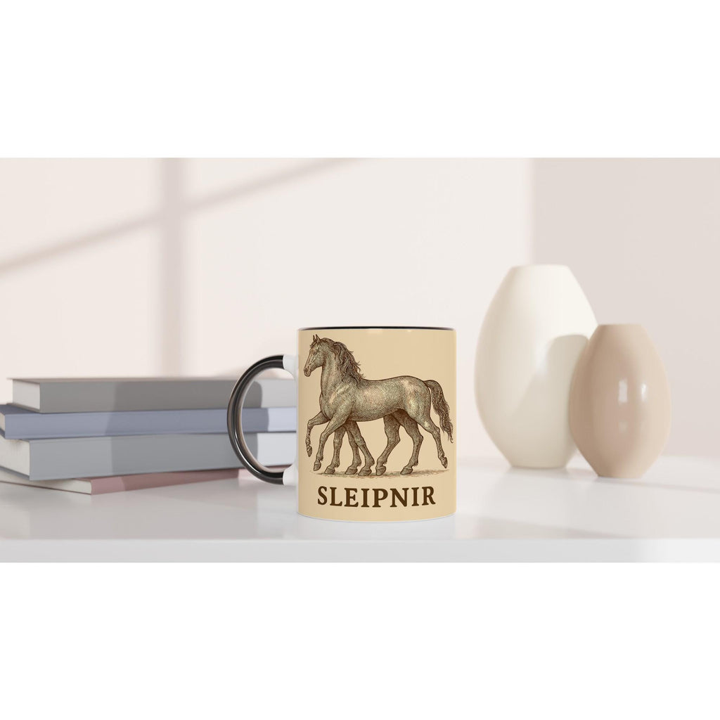 Sleipnir – Nordisches Mythologie Motiv | Odins Achtbeiniges Pferd | Viking & Norse Artwork | Mystische Pferde Illustration