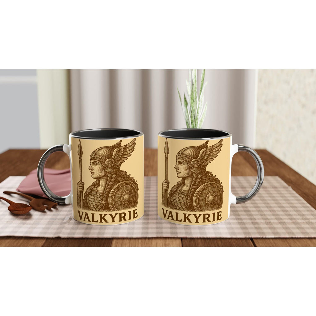 Valkyrie – Nordische Walküre Illustration | Norse Mythology Artwork | Kriegerin Motiv | Mystisches Fantasy Design