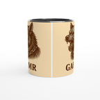 Garmr – Nordischer Unterweltwächter | Norse Mythology Artwork | Dunkles Wolf-Motiv | Mythologische Silhouette für Fantasyfans