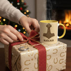 Mjölnir – Thors Hammer Motiv | Nordische Mythologie Illustration | Viking Symbol Artwork | Kraft & Schutz Zeichen