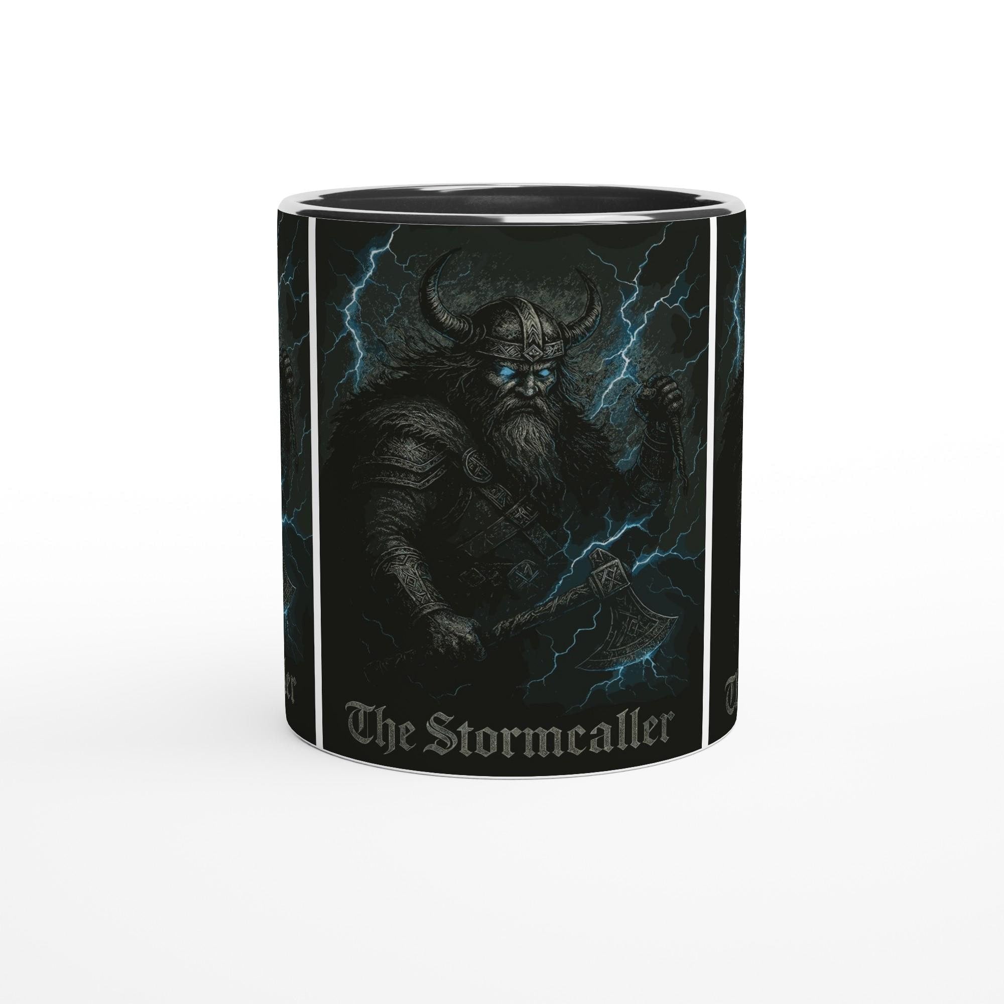 The Stormcaller – Wikinger Krieger Tasse | Norse Mythology Mug | Dark Fantasy Art | Geschenk für Männer & Fantasy-Fansviking mug