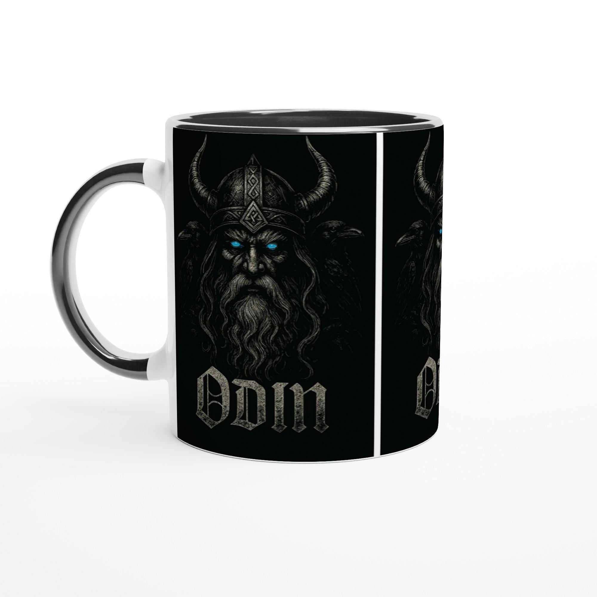 Odin – Nordische Mythologie Tasse | Viking Coffee Mug | Odin Artwork | Nordic God Design | Geschenk für Wikinger- und Asatru-Fans