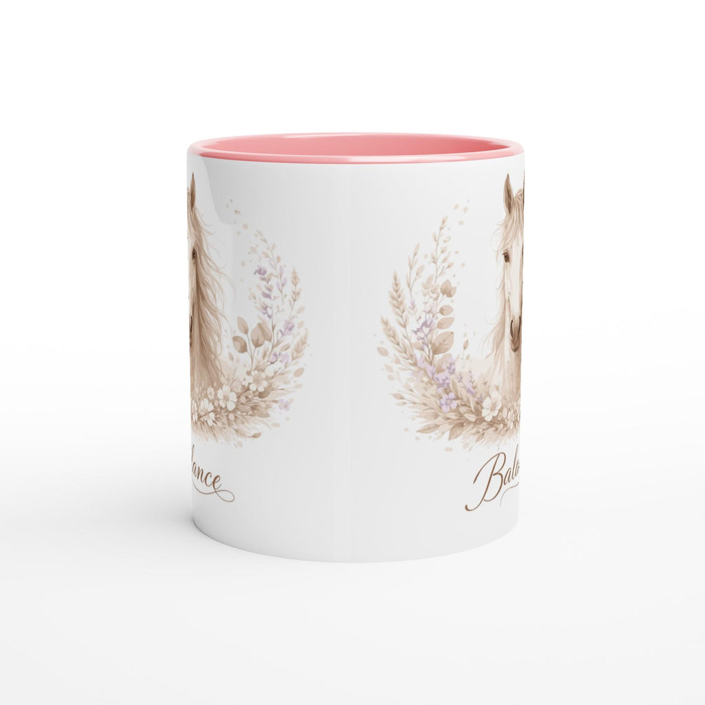 Pferde Tasse „Balance“ – Ruhiges Pferdemotiv mit Bedeutung | Geschenk für Pferdeliebhaberinnen