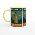 Wuppertal Botanischer Garten Retro Tasse | Vintage Reiseplakat Design | Wuppertal Geschenk | Stadtmotiv Kaffeetasse