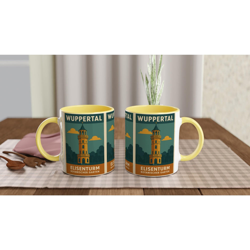 Wuppertal Botanischer Garten Retro Tasse | Vintage Reiseplakat Design | Wuppertal Geschenk | Stadtmotiv Kaffeetasse