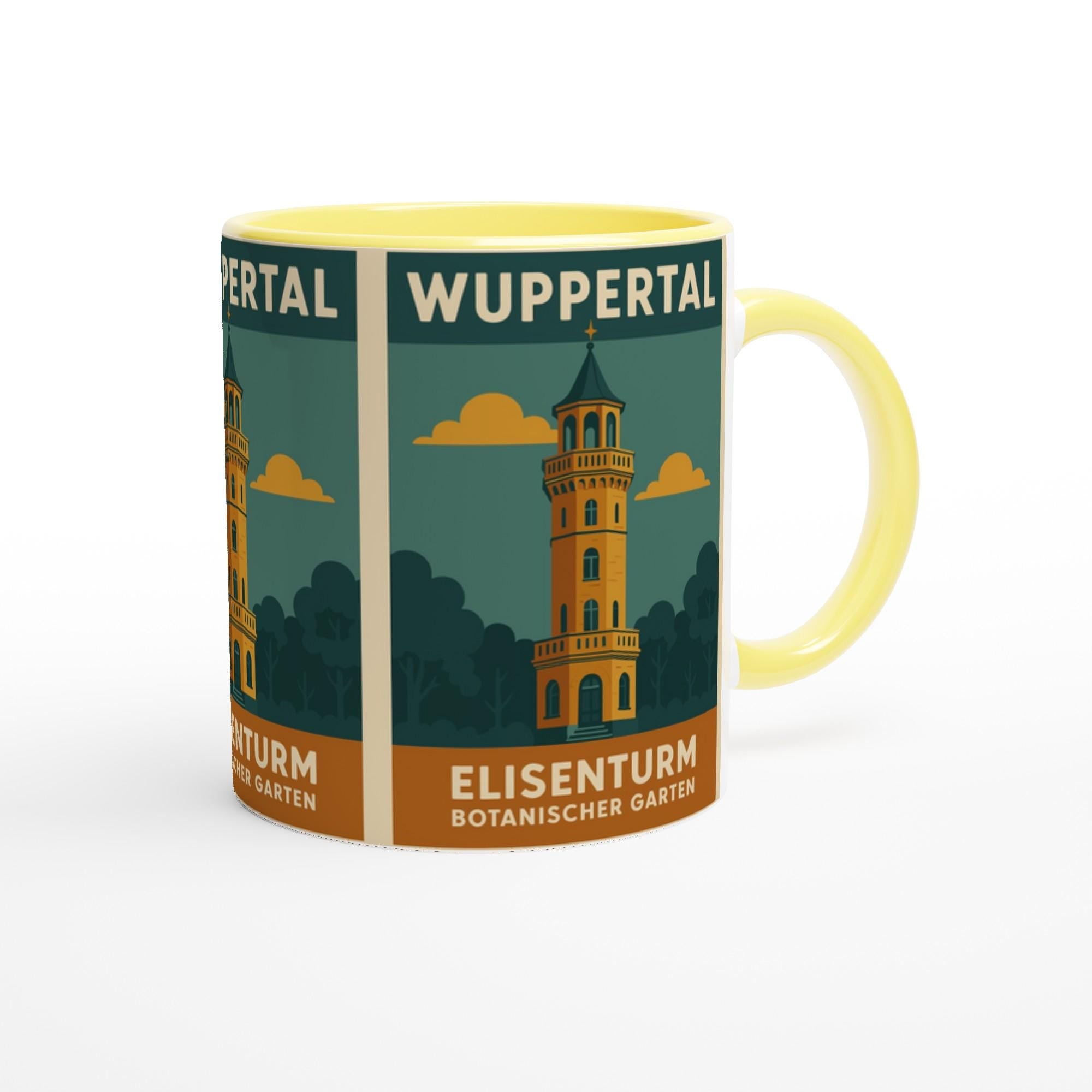Wuppertal Botanischer Garten Retro Tasse | Vintage Reiseplakat Design | Wuppertal Geschenk | Stadtmotiv Kaffeetasse