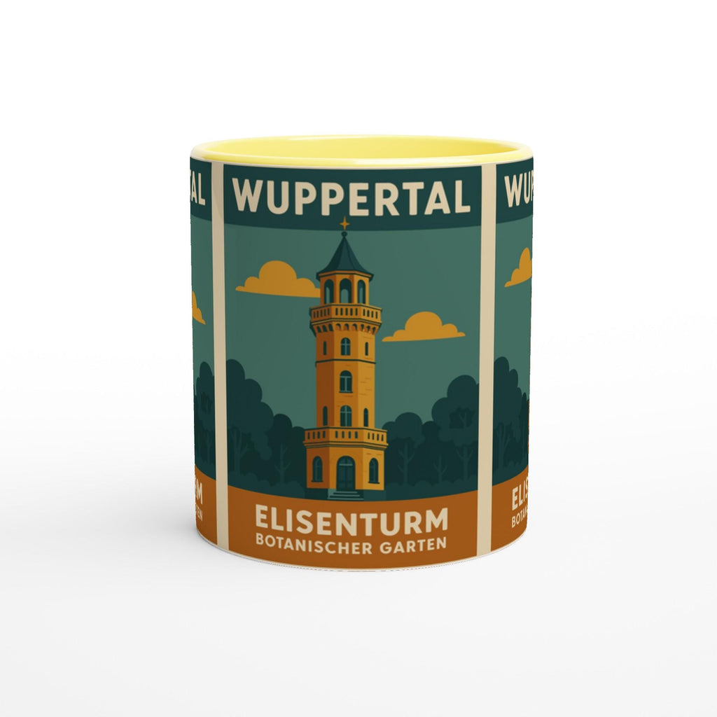 Wuppertal Botanischer Garten Retro Tasse | Vintage Reiseplakat Design | Wuppertal Geschenk | Stadtmotiv Kaffeetasse