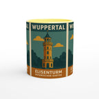 Wuppertal Botanischer Garten Retro Tasse | Vintage Reiseplakat Design | Wuppertal Geschenk | Stadtmotiv Kaffeetasse
